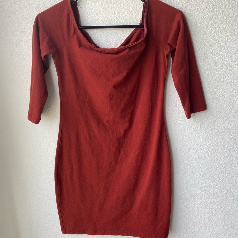 Off the shoulder dress